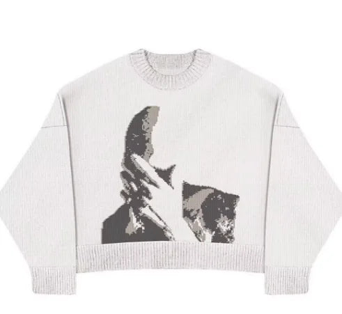 Snuggery | Vintage Cute Aesthetic Sweater | Autumn Winter Casual  Streetwear Pullover